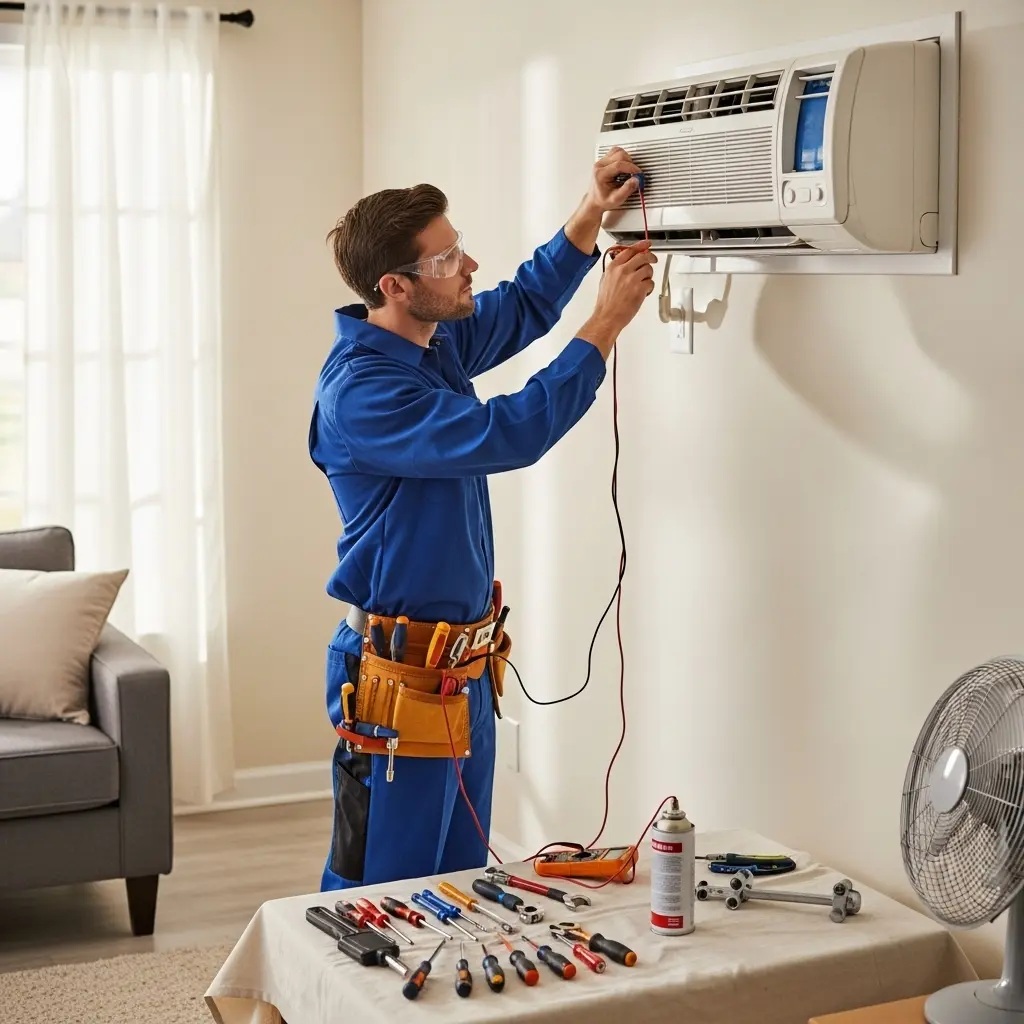 Yenimahalle Termoteknik Termoteknik klima gaz dolumu ve bakım – Enerji verimliliği artırıldı. - Teknik servis örneği